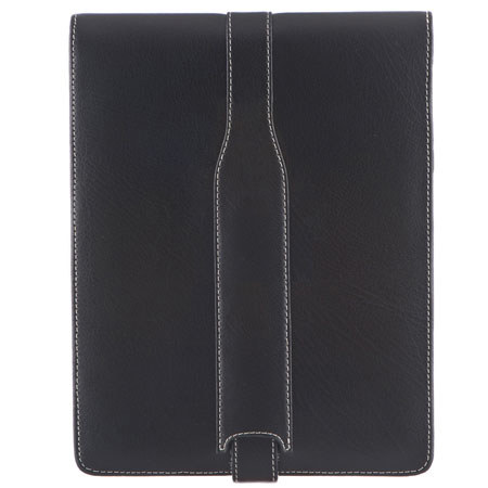 M-Edge Leather Jacket for Apple iPad, Smooth Black