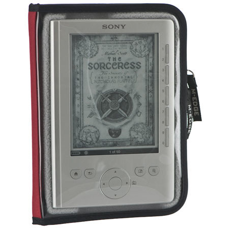 M-Edge Leisure Jacket, Sony Reader PRS-300, Red/Black