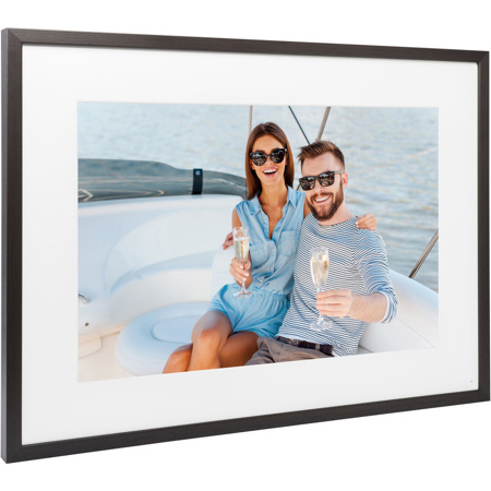 Memento Electronics 35" Smart Frame, Dark Brown