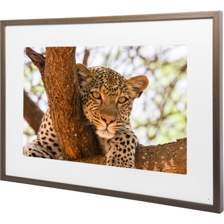 Memento Electronics 35" Smart Frame, Walnut