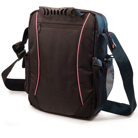 Mobile Edge Women's Mini Ballistic Nylon Bag Black/Pink