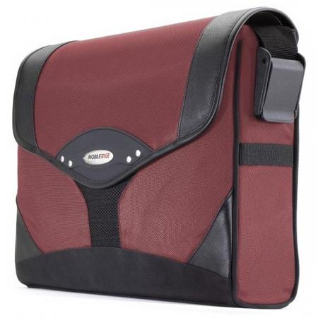 Mobile Edge Select Messenger Bag for 15.4" Laptop, Dr. Pepper Red/Black