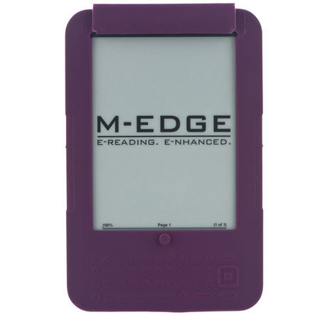 M-Edge Silicone M-Skin Case for Kindle 3/Kobo, Lavender