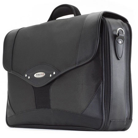 Mobile Edge Briefcase, 17in Notebooks, Charcoal/Black