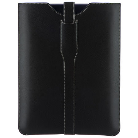 Mobile Edge Genuine Page Sleeve, Apple iPad, Smooth Black