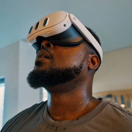 Meta Quest 3 128GB Advanced All-In-One VR Headset with Controllers