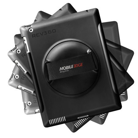 Mobile Edge Rev 360 Rotating Case Apple iPad 2, 3 & 4, Black