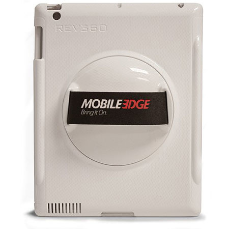 Mobile Edge Rev 360 Rotating Case Apple iPad 2, 3 & 4, Gloss White
