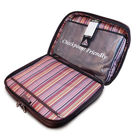 Mobile Edge Woman's Case, 16in Notebooks, Brown Suede