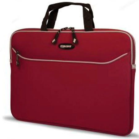 Mobile Edge 17in Slipsuit Mac Pro, Red/Platinum