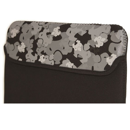Sumo 15 inch Neoprene Camo Sleeve for Macbook - Black