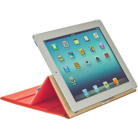 M-Edge Trip Jacket for iPad 2/3/4, Pomegranate/Blue