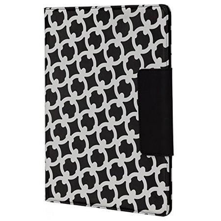 M-Edge Universal Stealth Case for 10" Devices, Black & White Chain