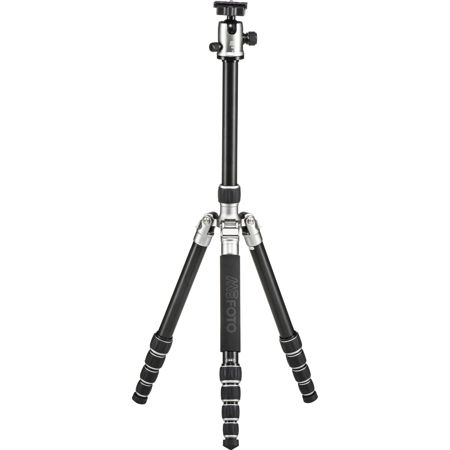 MeFOTO GlobeTrotter Aluminum Tripod Kit with QR BallHead, Titanium