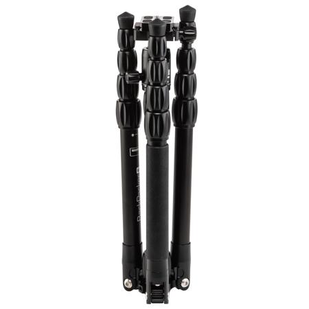 MeFOTO BackPacker S Aluminum Travel Tripod/Monopod, Black