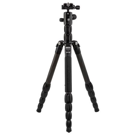 MeFOTO BackPacker S Carbon Fiber Travel Tripod/Monopod, Black