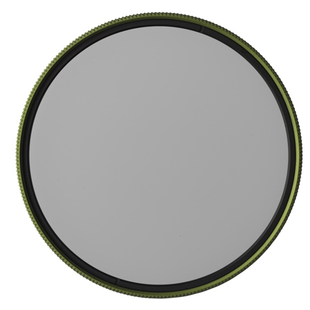 MeFOTO 62mm Wild Blue Yonder Circular Polarizer Filter - Green Filter Ring