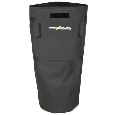 Rock N Roller Multi-Cart Handle Bag with Rigid Bottom for R8/R10/R12 Cart, Black