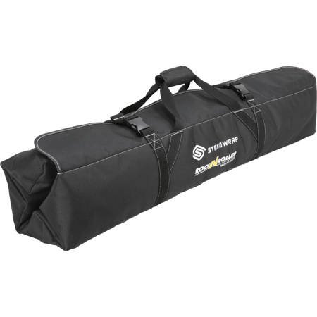 Rock N Roller Multi-Cart Standwrap 4-Pocket Roll Up Accessory Bag, Small, 36" Pocket Length, Black