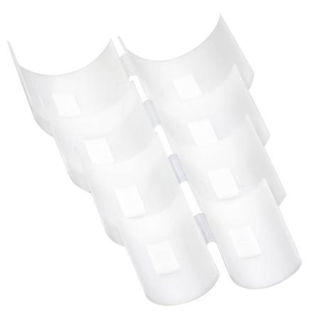 Mefoto White Nylon Leg Stops Set for RTSA - 12, 15, 18, 21mm (3-Piece Each)
