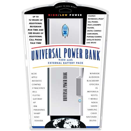 MFuel Universal Power Bank/External Battery 9200 mAh