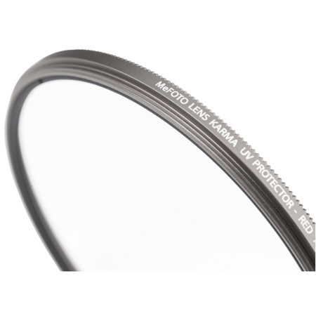 MeFOTO 49mm Lens Karma UV/Lens Protection Filter - Titanium Filter Ring