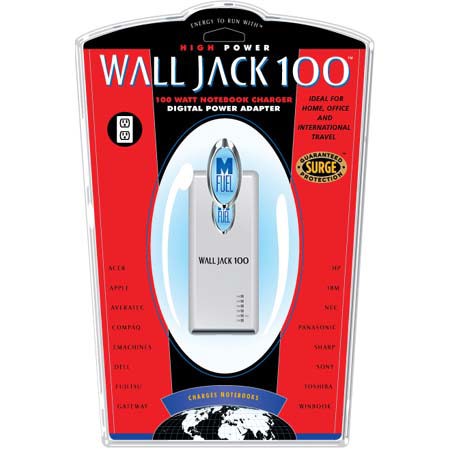 MFuel MFCJAD100W09 Wall Jack 100 Watt Notebook Charger