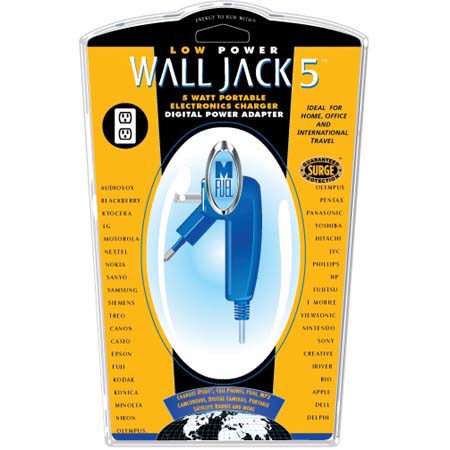 MFuel Wall Jack 5watt Portable Electronics Charger