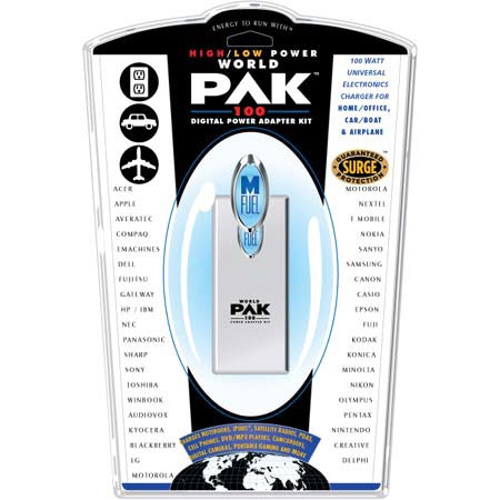 MFuel World Pak 100 Watt Universal Electronics Charger