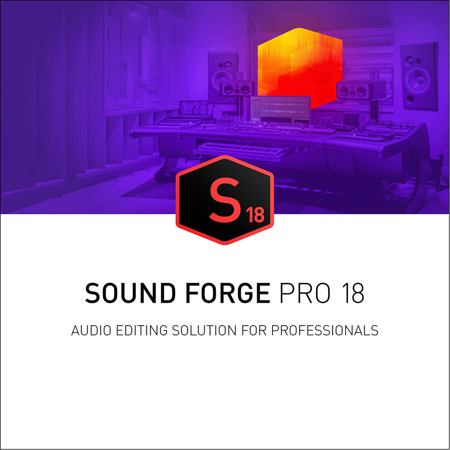 Magix SOUND FORGE Pro 18 Audio Recording Editing Software, Perpetual, Download