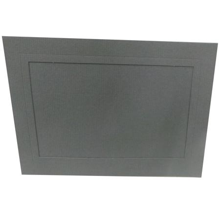 TAP 4x6" Photo Insert Card with White Envelope, Charcoal, 5-Pack