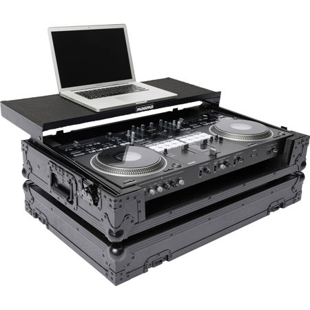 Magma DJ Controller Workstation Case with Wheels for Pioneer DDJ-REV7, Black