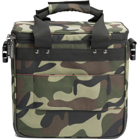 Magma LP-Bag 50 Vinyl Carrying Bag, Camo-Green/Red