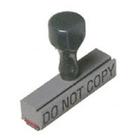 Adorama 6017 Do Not Copy Stamp Kit
