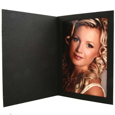 B. Oshr Firenza Folder Frame for 5x7 Photo-10, Black