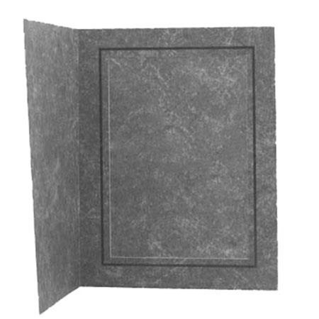 Adorama Picture Folder Frame for 8x10" Photo, Black Marble with Gold Foil Window Border