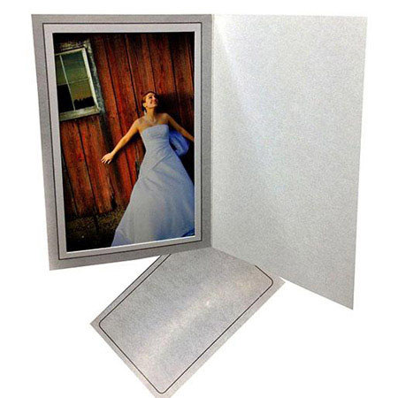 B. Oshrin #20 Folder Frame for 5x7in Photos, Gray - 25