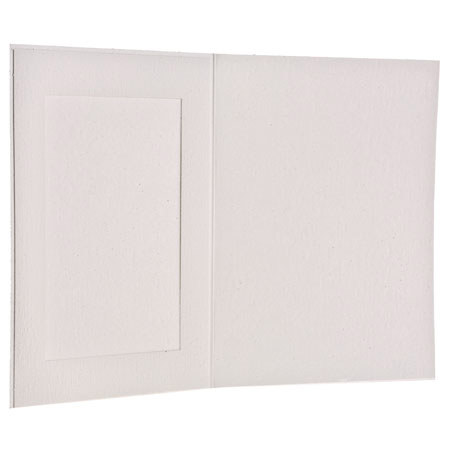 B. Oshrin Eleana Folder Frame, For 5" x 7" Photos, Color: White. (250 Pack)