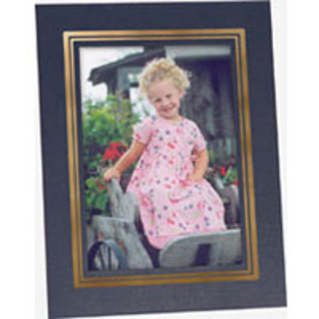Collector's Gallery Collectors Gallery Classic Easel Cardboard Frame for a 5" x 7" Photograph, with Gold Foil Window Border (10 Pack)