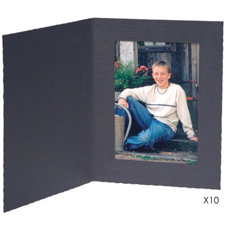 Collectors Gallery Contemporary Black Folder 5x7-10