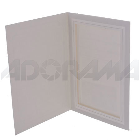Adorama PF1635 Gray Folder Frame for 3.5x5 Photo