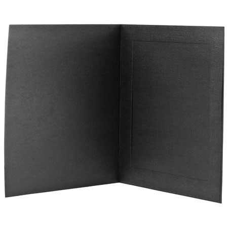 B. Oshrin Jason Folder Frame, For 11" x 8" Photos, Color: Black (25 Pack)