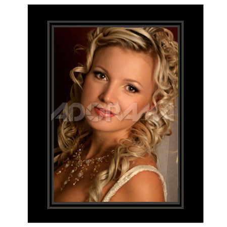 B. Oshr Roma Frame for 3x5 Photo, Black Accents, 10