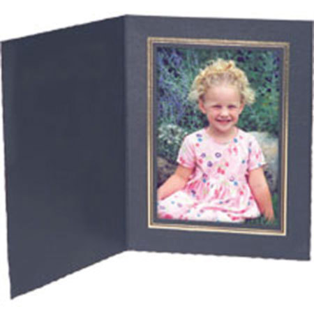 Collectors Gallery Classic Bk Folder Frame f/5x7in Pht