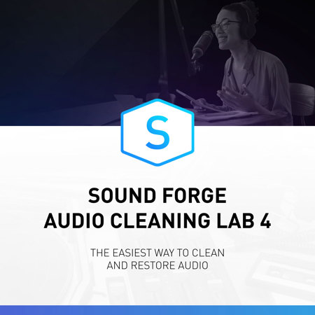 Magix SOUND FORGE Audio Cleaning Lab 4 Software, Download