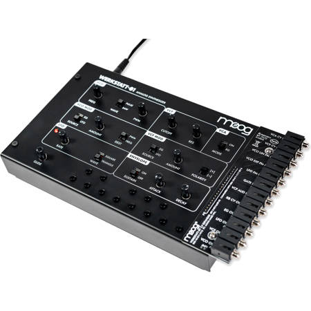 Moog Analog Synthesizer Werkstatt-01 and CV Expander Combo