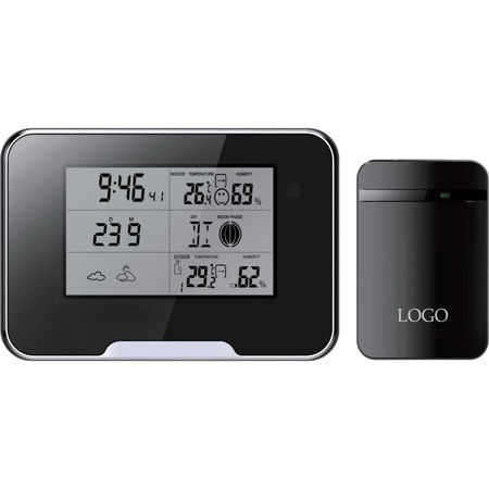 Mini Gadgets Wireless Weather Station with 1080p Hidden Wi-Fi Camera