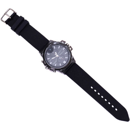 Mini Gadgets DVMWatch2K Wrist Watch with 2K Covert Camera, 16GB Internal Memory