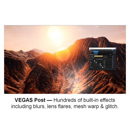 Magix VEGAS Post 19 Software, Physical