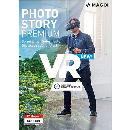 Magix Photostory Premium VR Software, Electronic Download